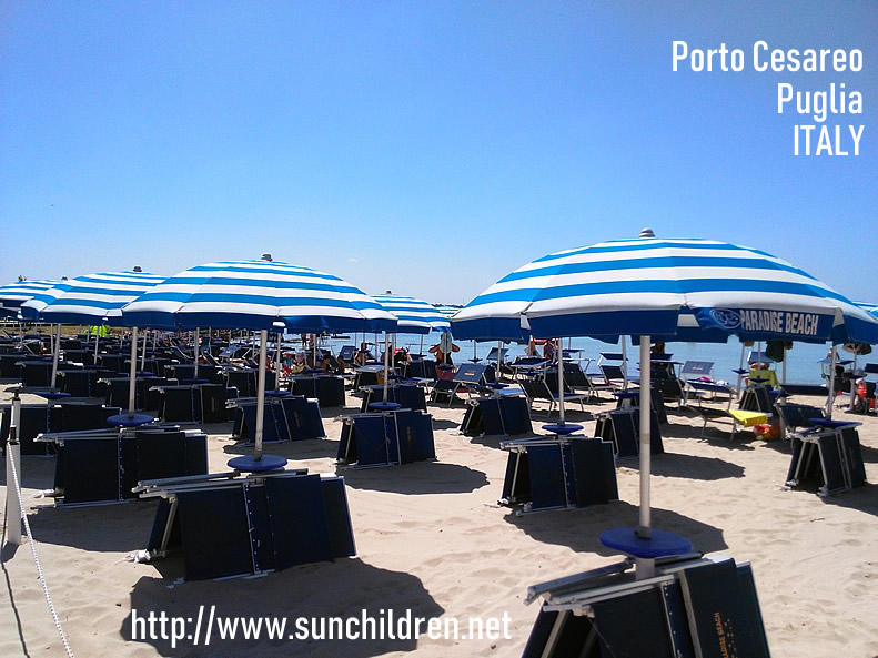 Porto Cesareo Hotel-Paradise Beach -　ポルトチェザーレオのパラダイスビーチ　ホテル