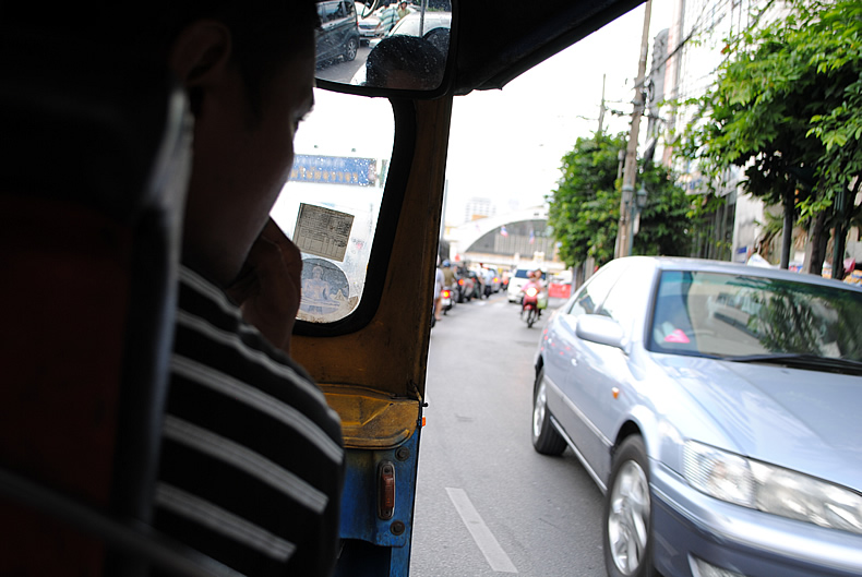 Thailand Bangkok　バンコクのトゥクトゥクに乗る